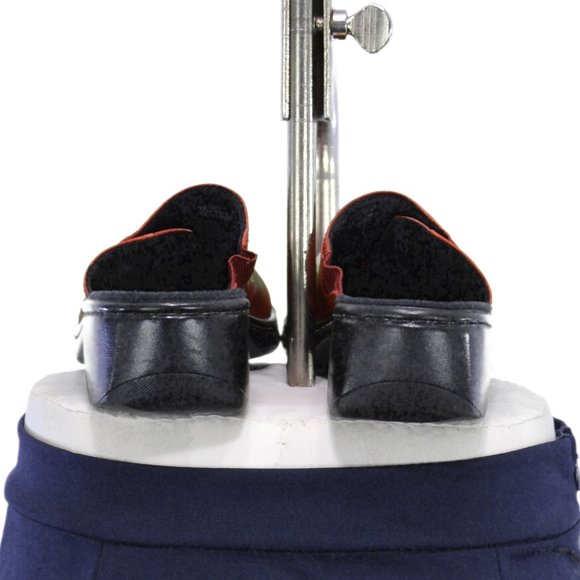 Clarks Red Leather Mules (6.5M) - Picture 3 of 3